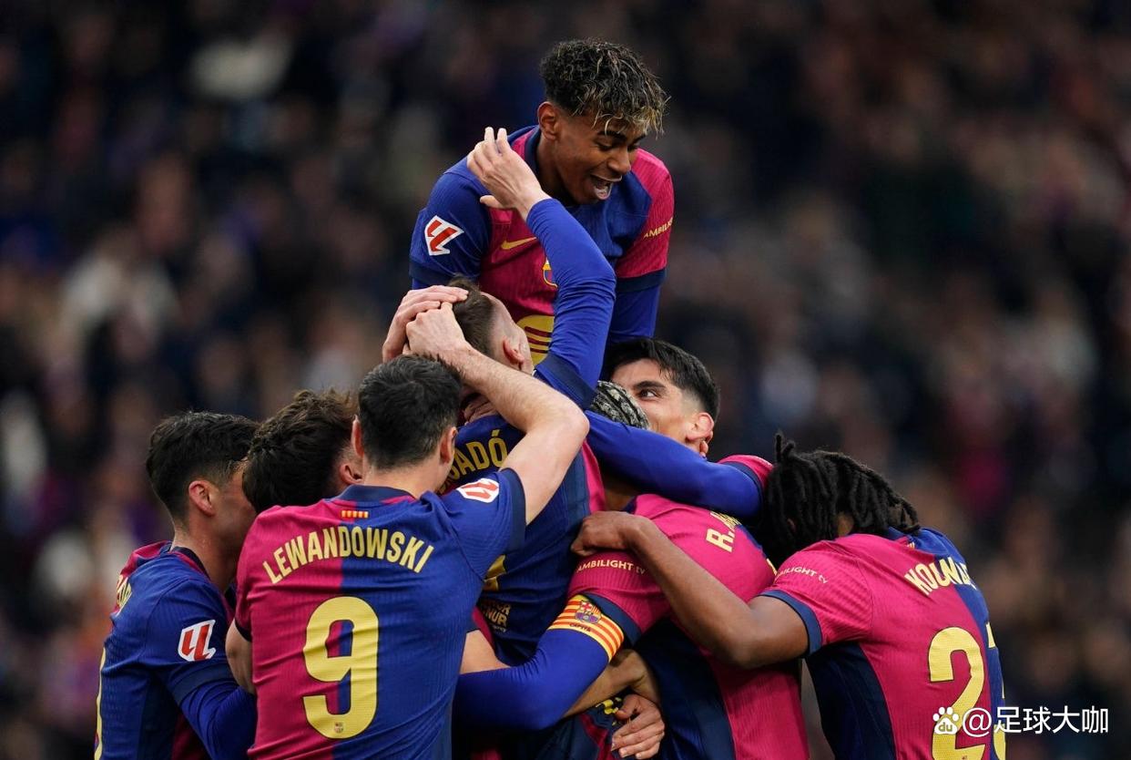关于西班牙联赛：皇家马德里大胜巴塞罗那领跑的信息