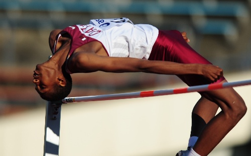 叙利亚选手在田径比赛中突破个人记录